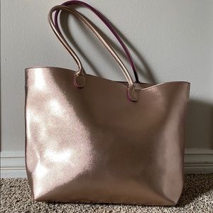 Victoria’s Secret Pink Metallic Bag